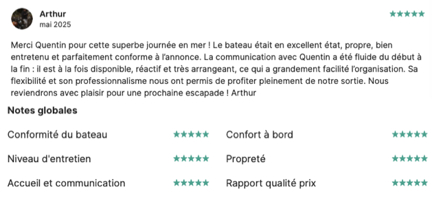Avis client général 1
